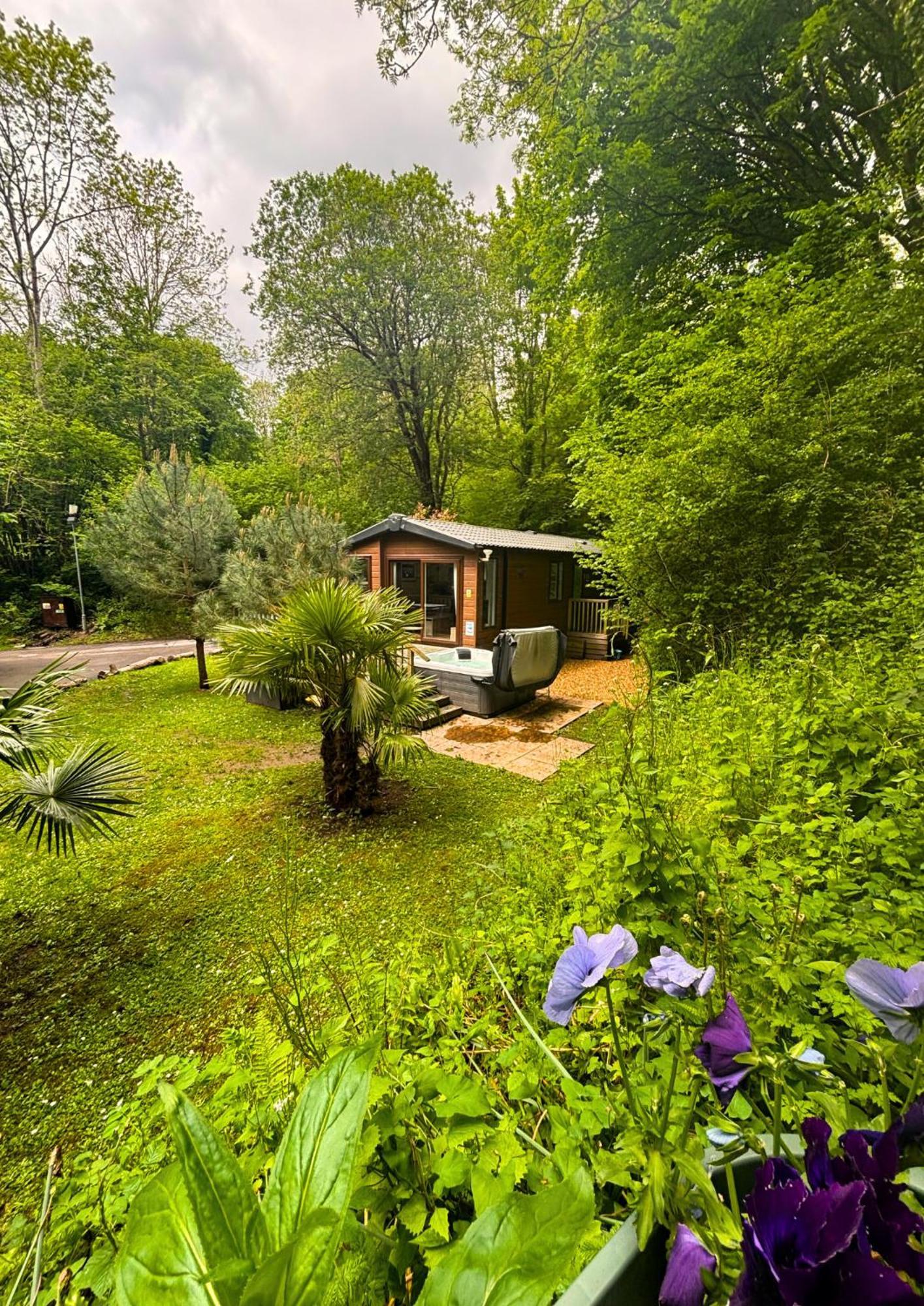 Herons Lake Retreat Hot Tub Lodges Caerwys Kamer foto